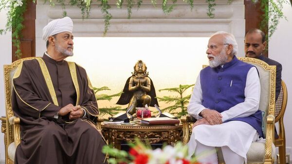 PM Modi Holds Bilateral Talks With Oman's Sultan Haitham Bin Tarik in New Delhi - Sputnik भारत