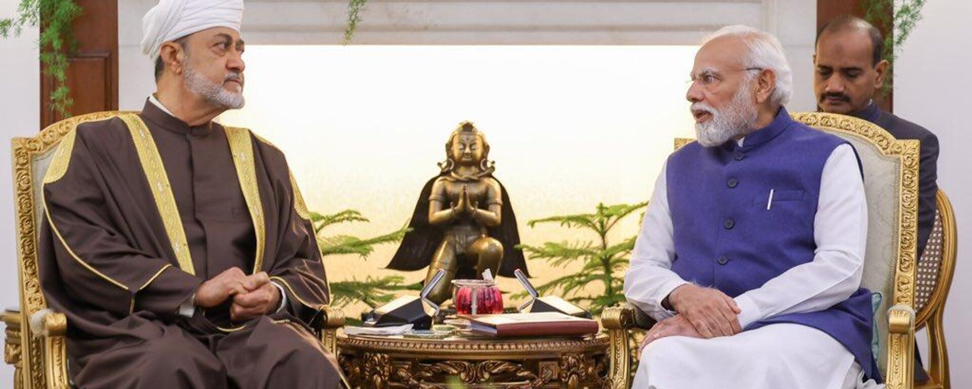 PM Modi Holds Bilateral Talks With Oman's Sultan Haitham Bin Tarik in New Delhi - Sputnik India, 1920, 16.12.2023