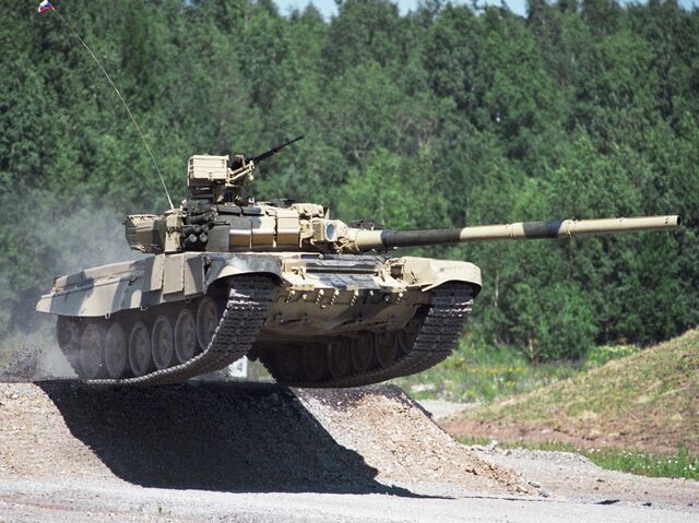 IADN Centre - Tanks of India : The T-90 The T-90 is a Russian  third-generation main battle tank that is a modernisation of the T-72 (it  was originally to be called the