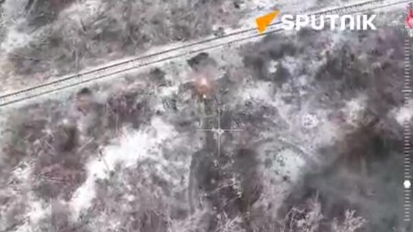 UAV units of Russian paratroopers destroy Ukrainian infantry near Artemovsk using drones - Sputnik भारत