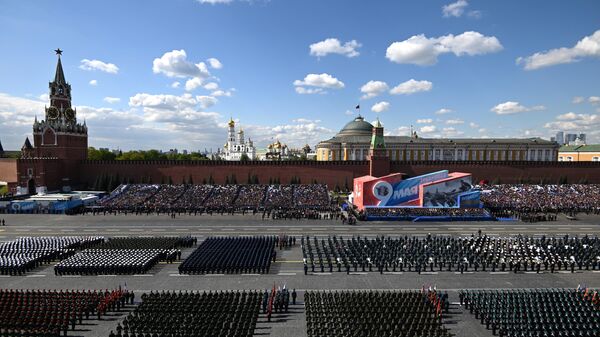 A Moscow Red Square military parade dedicated to 78th anniversary of victory in WWII. May 9, 2023 - Sputnik भारत