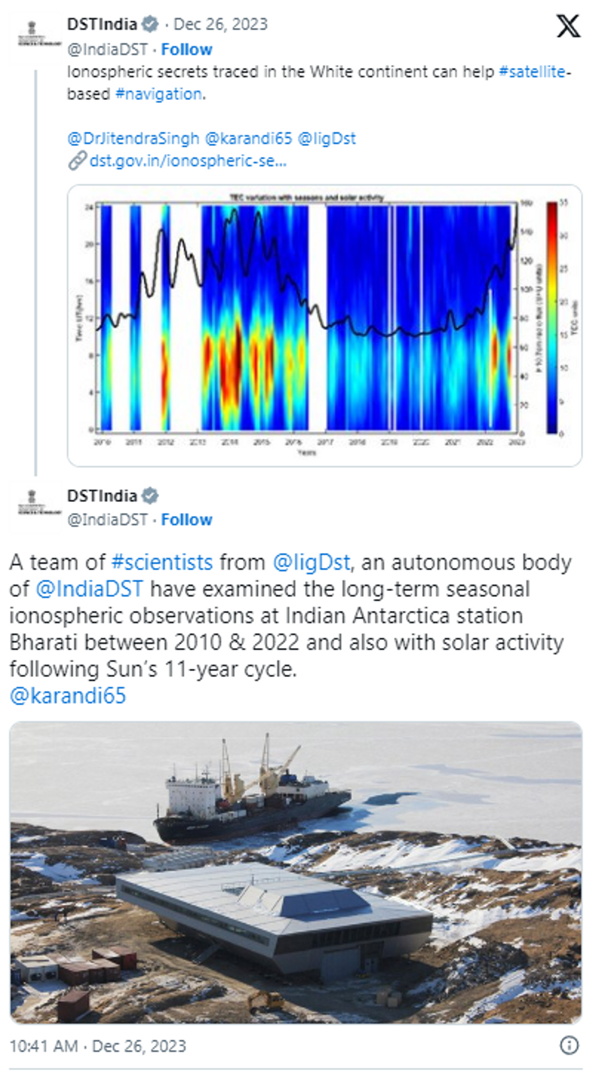 Scientists at Antarctica Uncover Ionospheric Secrets That Can Aid Navigation - Sputnik India, 1920, 27.12.2023