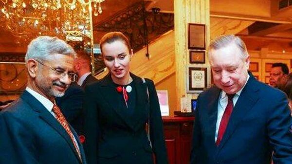 Jaishankar meets Governor of St. Petersburg Alexander Beglov - Sputnik India