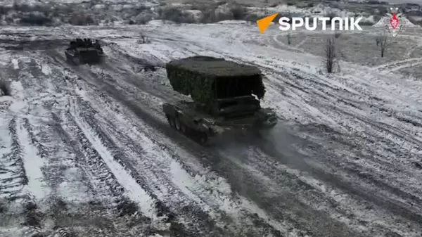 The Russian TOS-1A heavy flamethrower system - Sputnik भारत