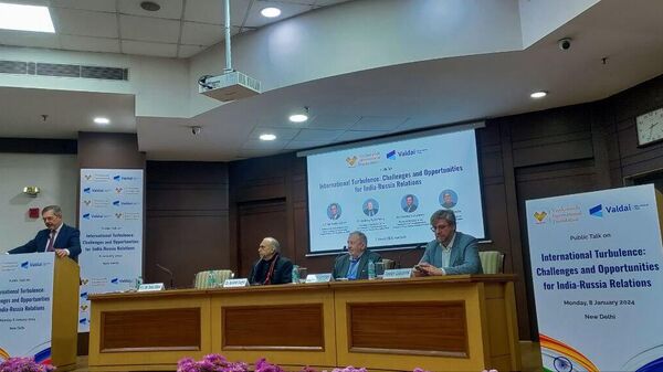 Valdai Club Discussion in New Delhi. India-Russian Relations - Sputnik India