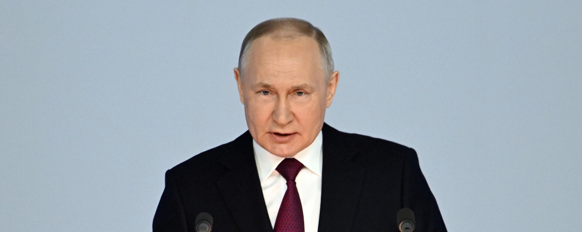 Russian President Vladimir Putin delivers speech to Federal Assembly, 21 February, 2023 - Sputnik भारत, 1920, 10.01.2024