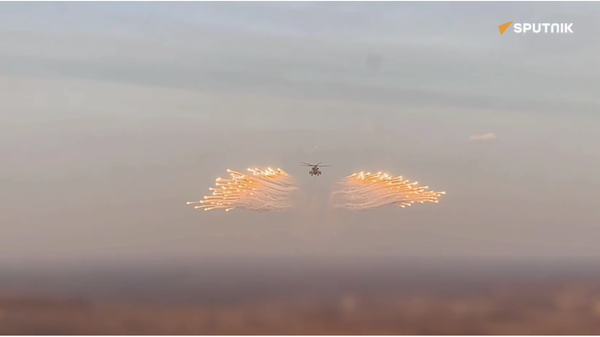 Russian helicopters in combat action in special op zone - Sputnik भारत