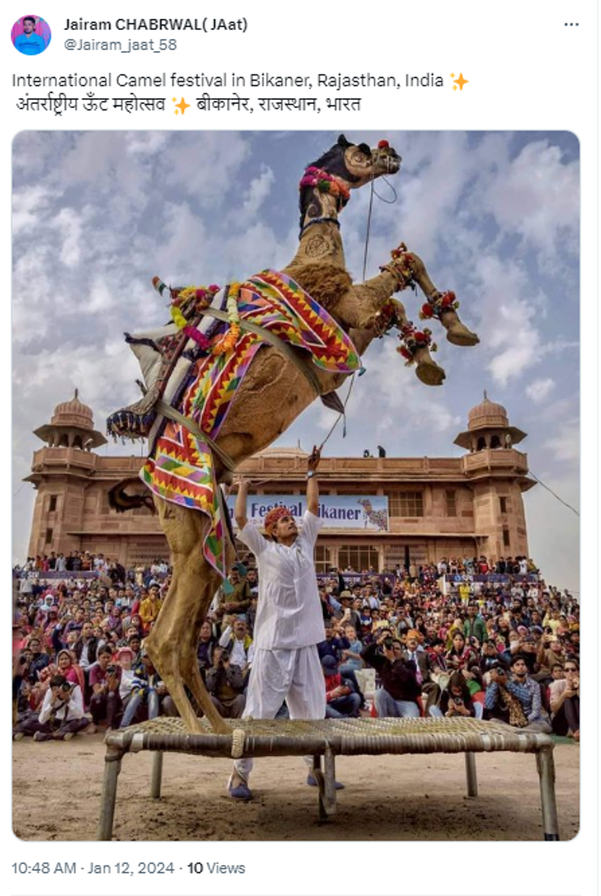 International Camel Festival Kicks Off in Rajasthan's Bikaner - Sputnik India, 1920, 12.01.2024