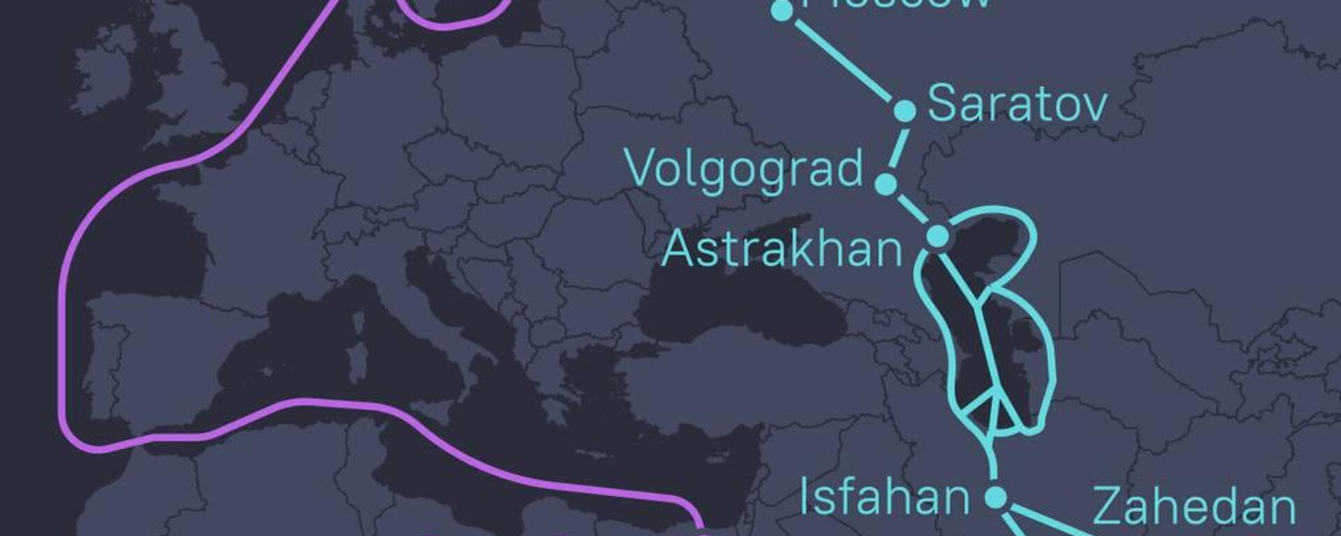 North-South Transport Corridor Increasingly Important Amid Red Sea Crisis: Expert - Sputnik India, 1920, 30.08.2024