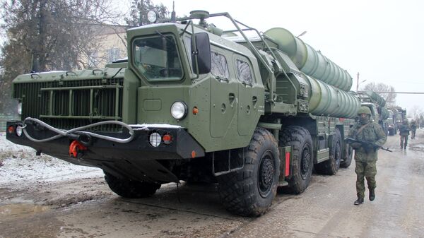 The Triumph S-400 division came on duty in the Crimea - Sputnik भारत