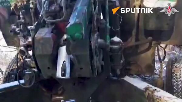 Russian Msta-B Howitzers Obliterated Ukrainian Strongholds in South Donetsk - Sputnik भारत