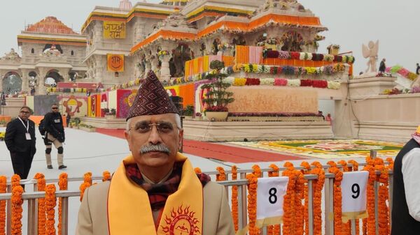 Pran Pratishtha Ceremony at Ayodhya - Sputnik India
