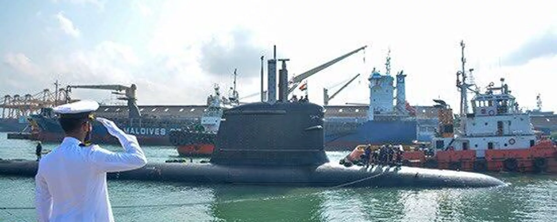 Indian submarine reaches Colombo - Sputnik India, 1920, 04.02.2024