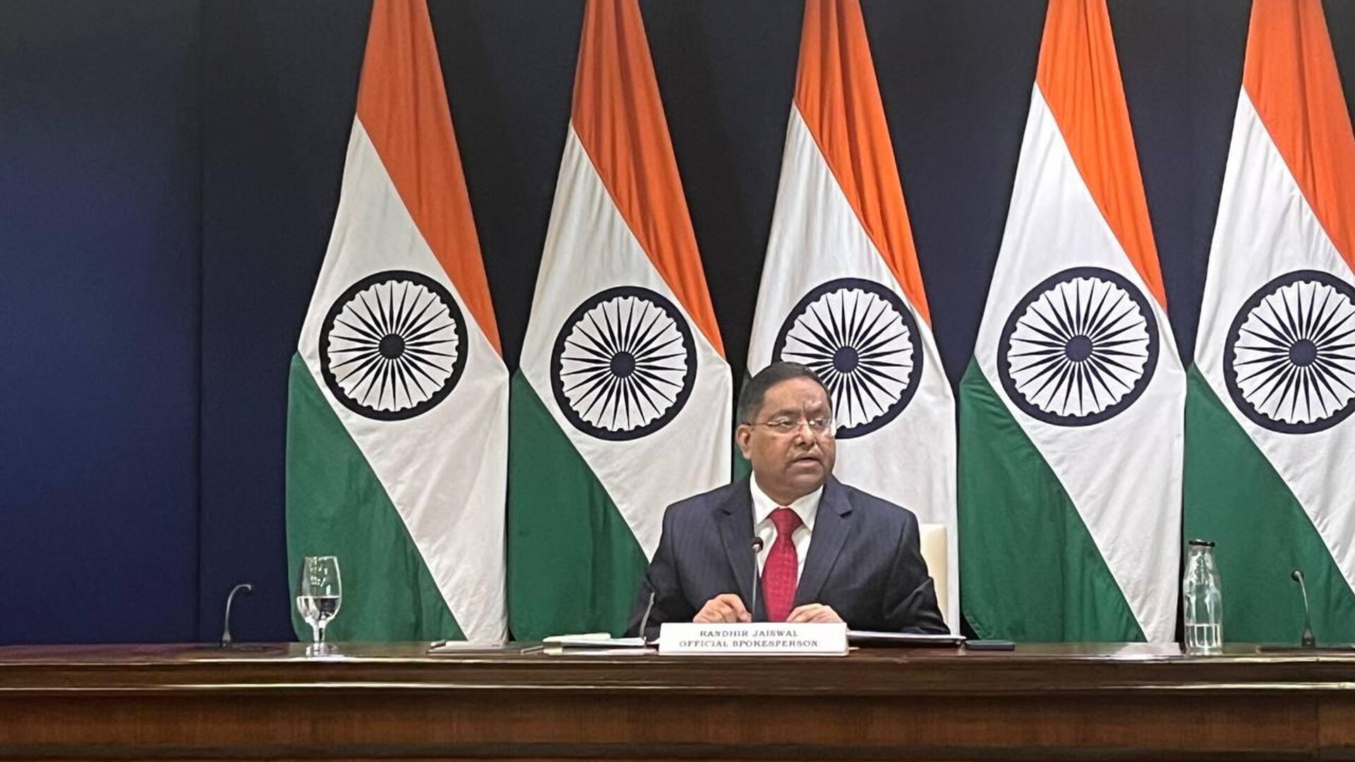 Ministry of External Affairs (MEA) spokesperson Randhir Jaiswal said in response to a question from Sputnik India at a regular news briefing - Sputnik India, 1920, 08.02.2024