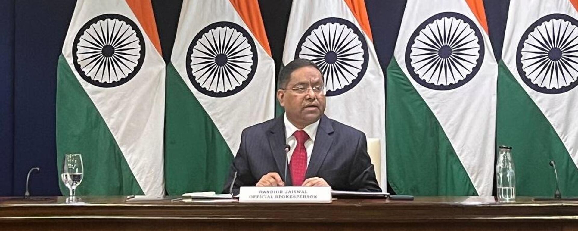 Ministry of External Affairs (MEA) spokesperson Randhir Jaiswal said in responce to a question from Sputnik India at a regular news briefing - Sputnik भारत, 1920, 28.03.2024