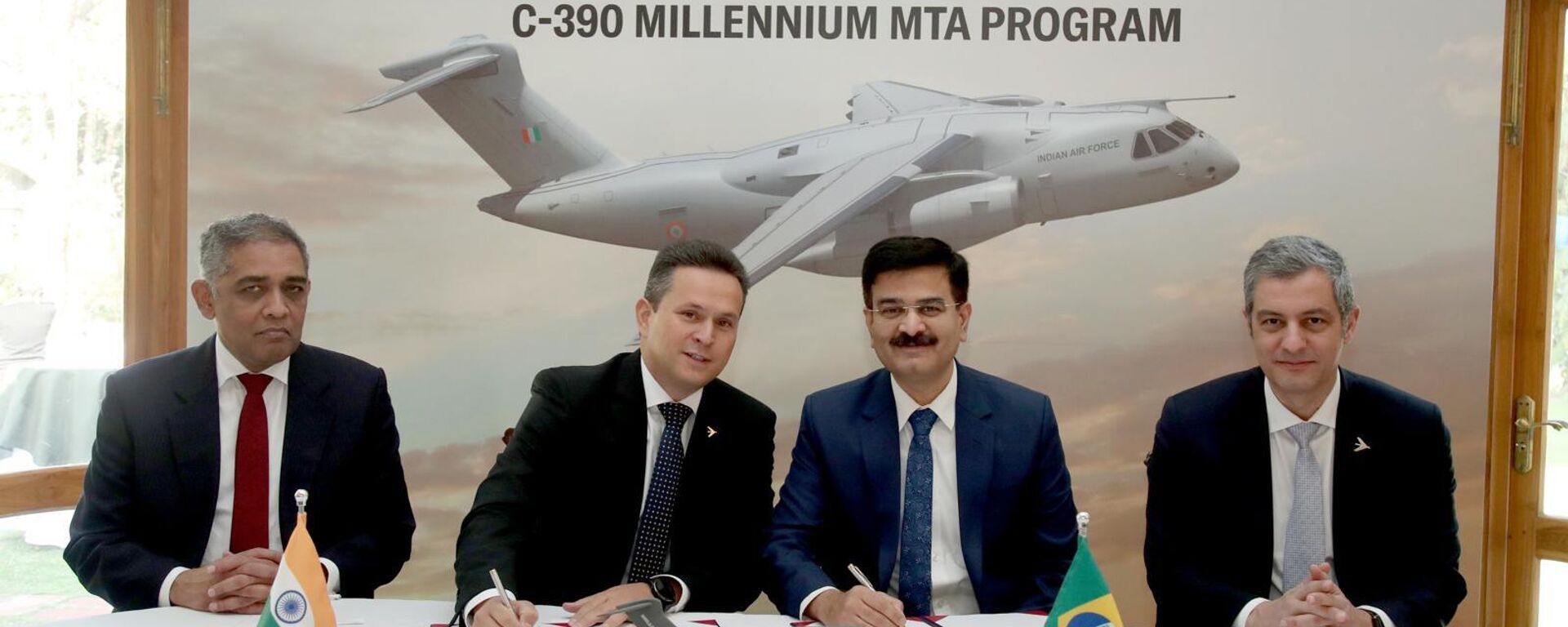 Embraer and Mahindra Rise announce collaboration on the C-390 Millennium Medium Transport Aircraft in India - Sputnik भारत, 1920, 09.02.2024