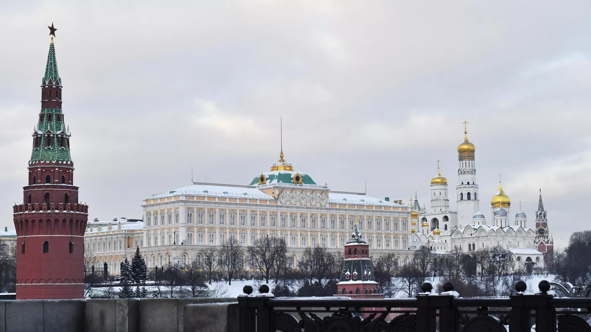 The Moscow Kremlin.
