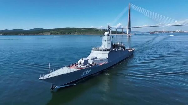 Pacific Fleet warships begin deployment as part of the Vostok-2022 military exercises - Sputnik भारत