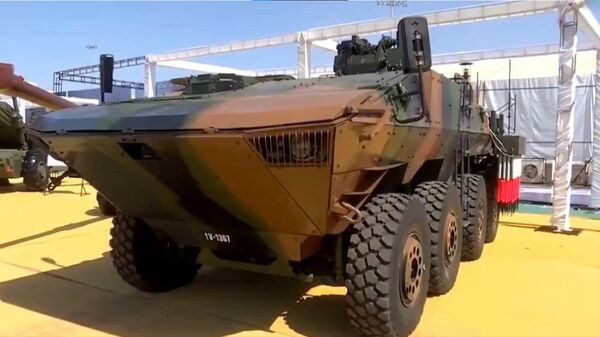 Next-Gen Armoured Vehicle Unveiled at Pune Defence Expo by DRDO & Mahindra Defence - Sputnik India
