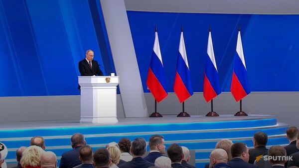 Putin Addresses Russia's Federal Assembly - Sputnik India