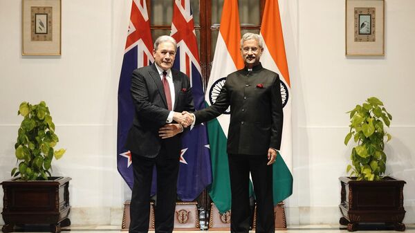 New Zealand's Deputy Prime Minister Winston Peters official visit to India  - Sputnik भारत