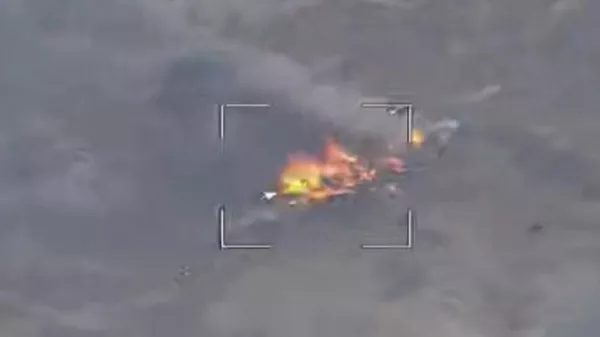 The Russian armed forces have shot down a Ukrainian Mi-8 helicopter flying over the Ukrainian territory  - Sputnik भारत