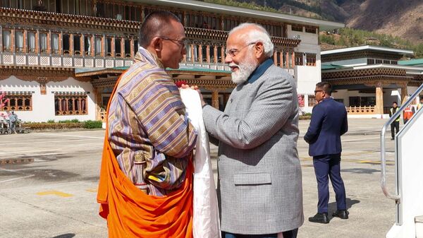 Modi in Bhutan - Sputnik भारत