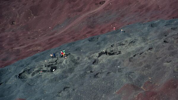 Men dig in a field of waste slag in Lubumbashi , hoping to find minerals, on December 1, 2011. - Sputnik भारत