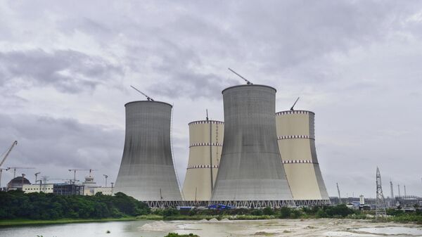 A view of the Rooppur Nuclear Power Plant at Ishwardi in Pabna, Bangladesh, Wednesday, Oct.4, 2023.  - Sputnik भारत