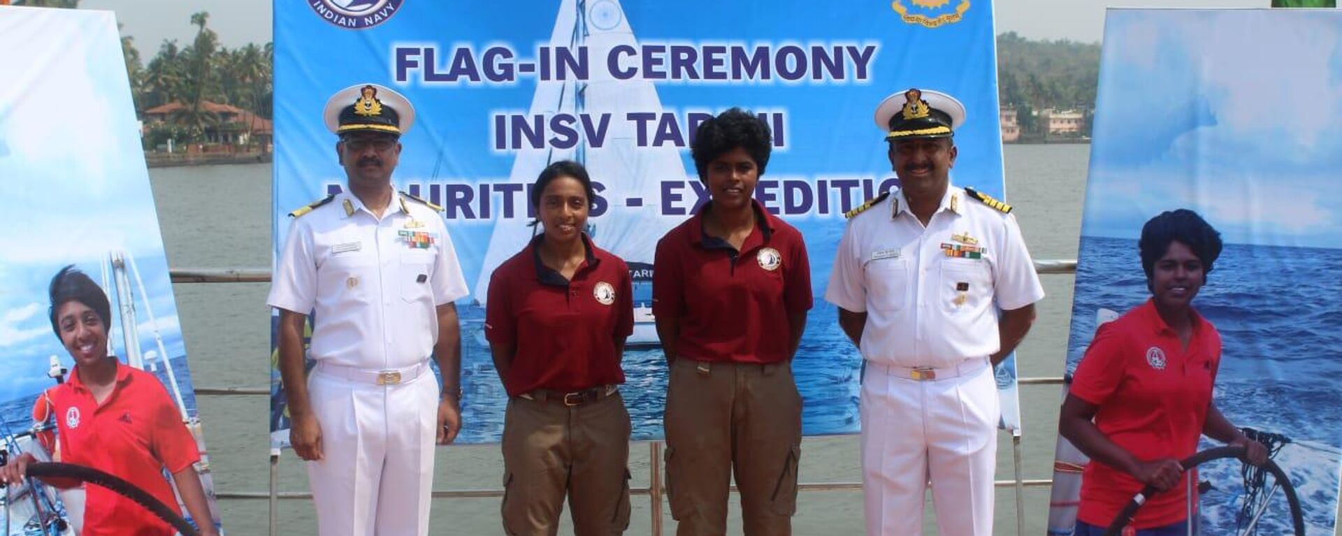 Indian Navy's All-Women Crew Onboard INSV 'Tarini' Returns After Two Months Expedition - Sputnik India, 1920, 22.04.2024