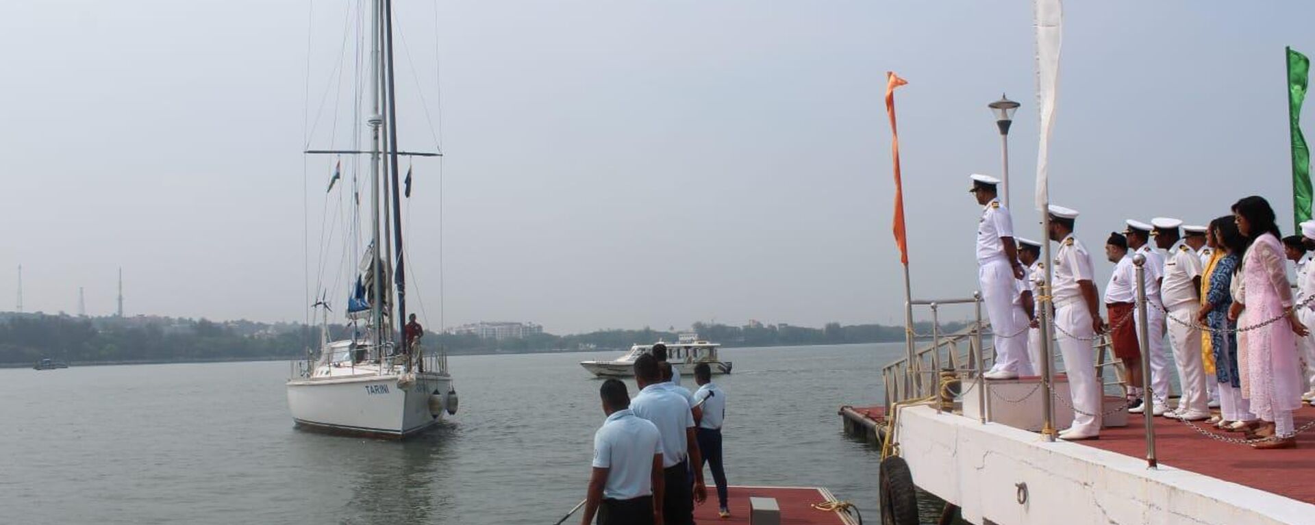 Indian Navy's All-Women Crew Onboard INSV 'Tarini' Returns After Two Months Expedition - Sputnik India, 1920, 03.09.2024