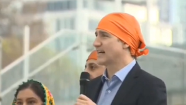 Canada PM Justin Trudeau at Khalsa Day Celebrations in Toronto - Sputnik India