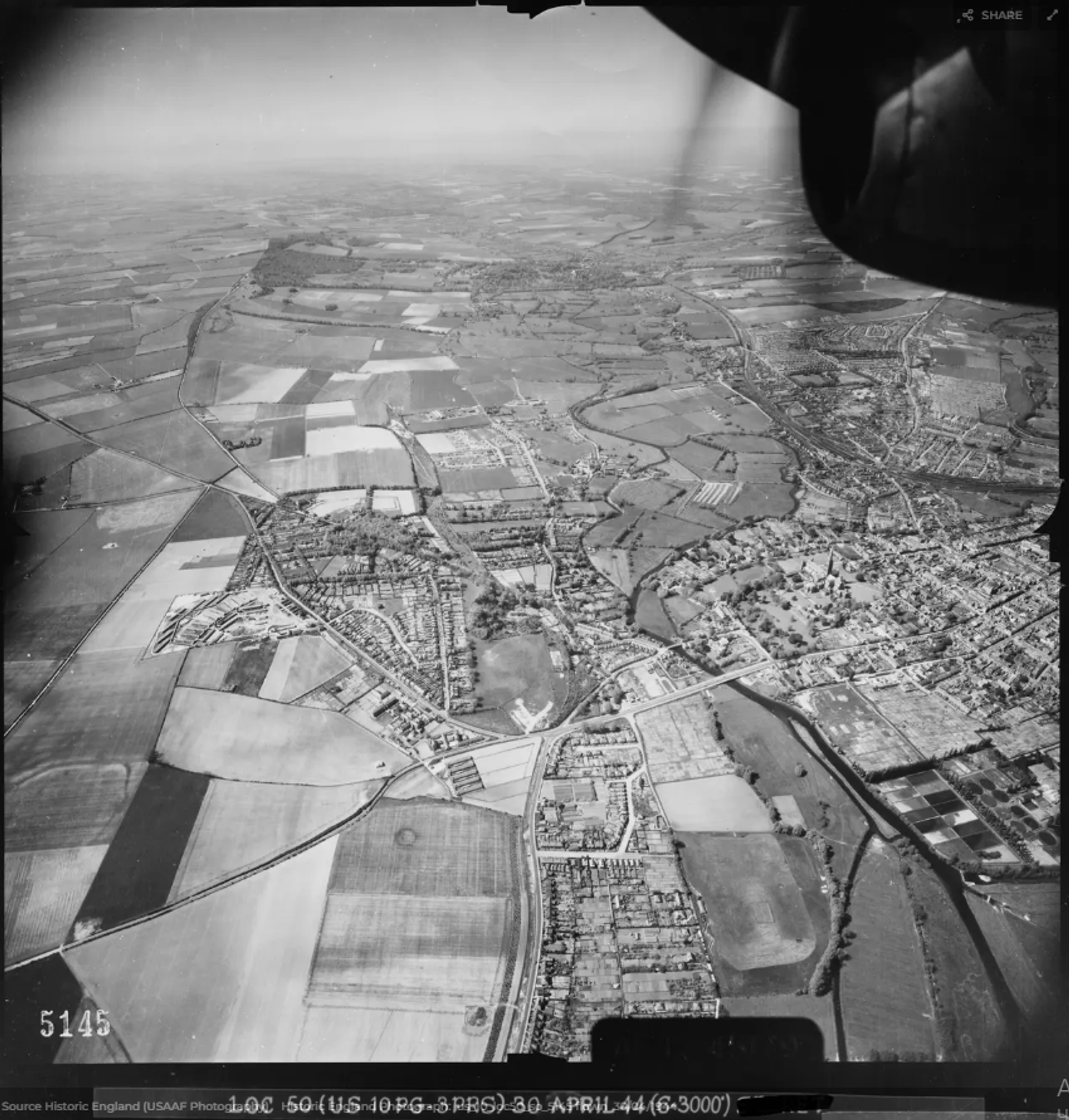 The photo from the USAAF collection taken on 30/04/1944 in the vicinity of Salisbury. - Sputnik India, 1920, 08.05.2024