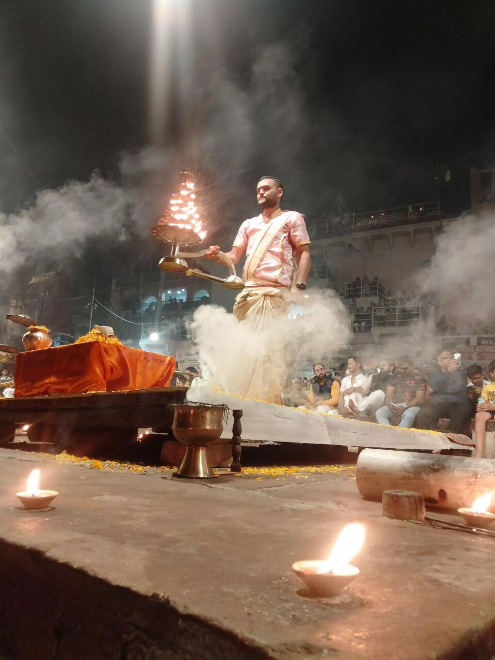 Goddess Ganges worship in Varanasi Goddess Ganges worship in Varanasi - Sputnik India, 1920, 09.05.2024