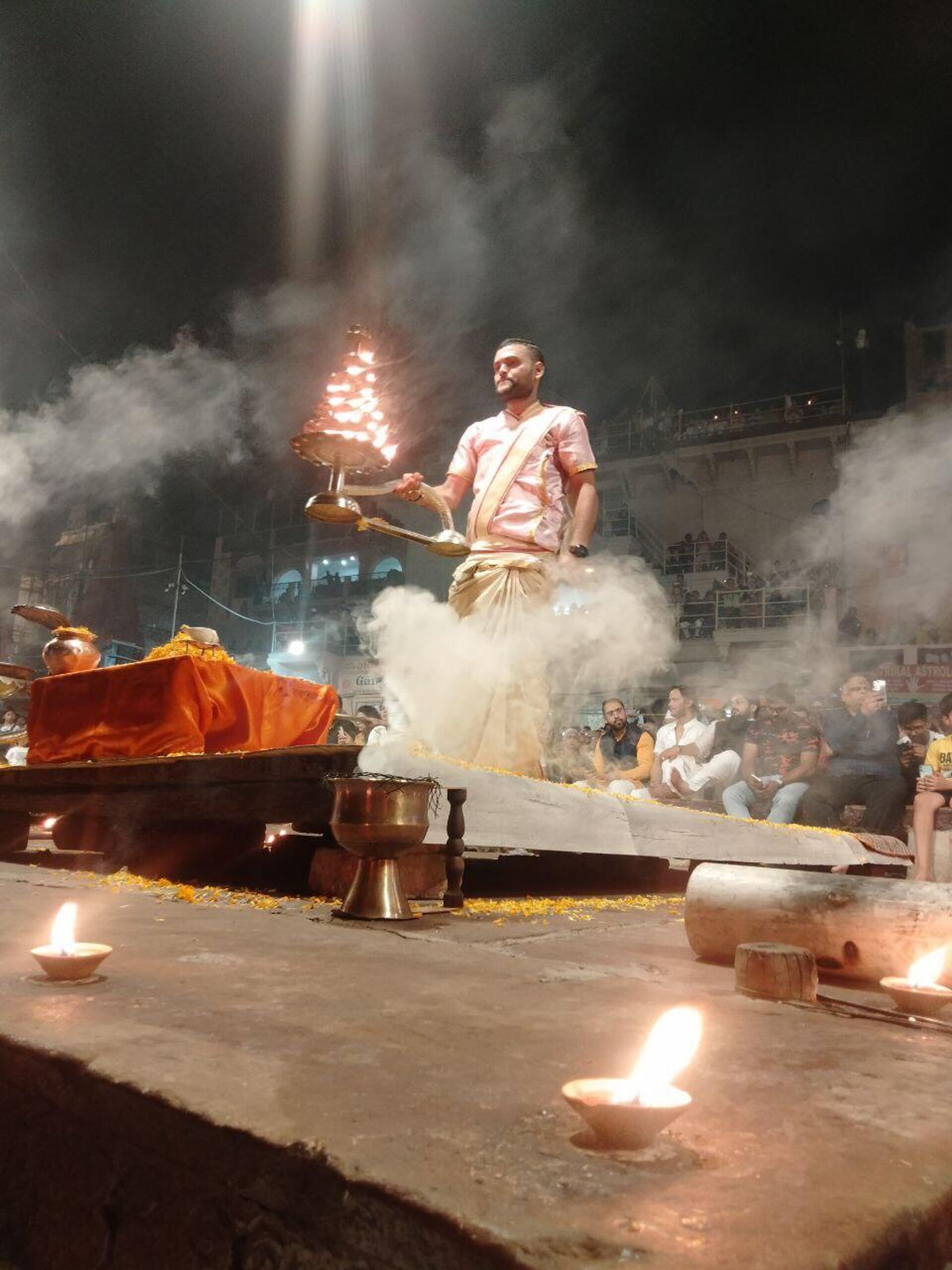 Goddess Ganges worship in Varanasi - Sputnik India, 1920, 09.05.2024