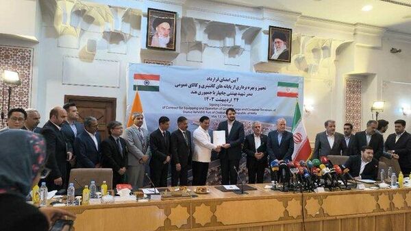 10 year agreement between India and Iran for operation of Chabahar port - Sputnik India