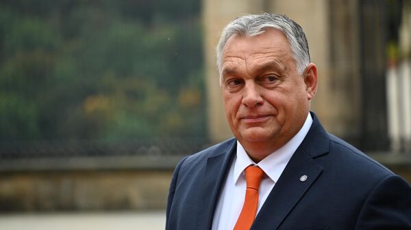 Hungarian Prime Minister Viktor Orban arrives to take part in the inaugural meeting of the European Political Community - Sputnik भारत