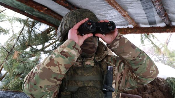 A soldier from a Russian anti-aircraft missile unit from the Ivanovo Airborne Forces

 - Sputnik भारत