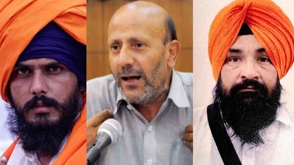 There is no threat from Amritpal, son of former PM's killer and engineer Rashid winning - Sputnik भारत