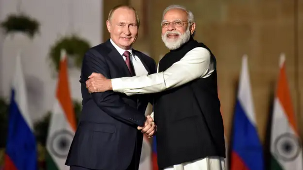 President Vladimir Purin and Prime Minister Narednra Modi - Sputnik India