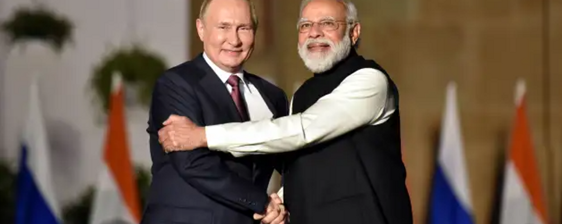 President Vladimir Purin and Prime Minister Narednra Modi - Sputnik भारत, 1920, 08.07.2024