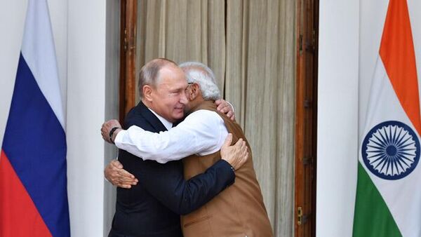 President Vladimir Putin and Prime Minister Narendra Modi - Sputnik India