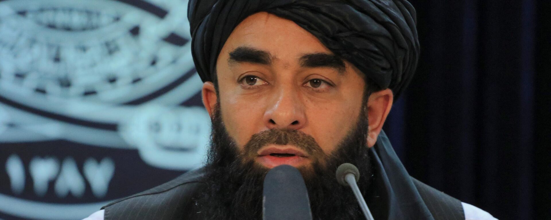 Taliban spokesman Zabihullah Mujahid speaks during a press conference in Kabul on November 5, 2022. (Photo by AFP) - Sputnik India, 1920, 02.07.2024