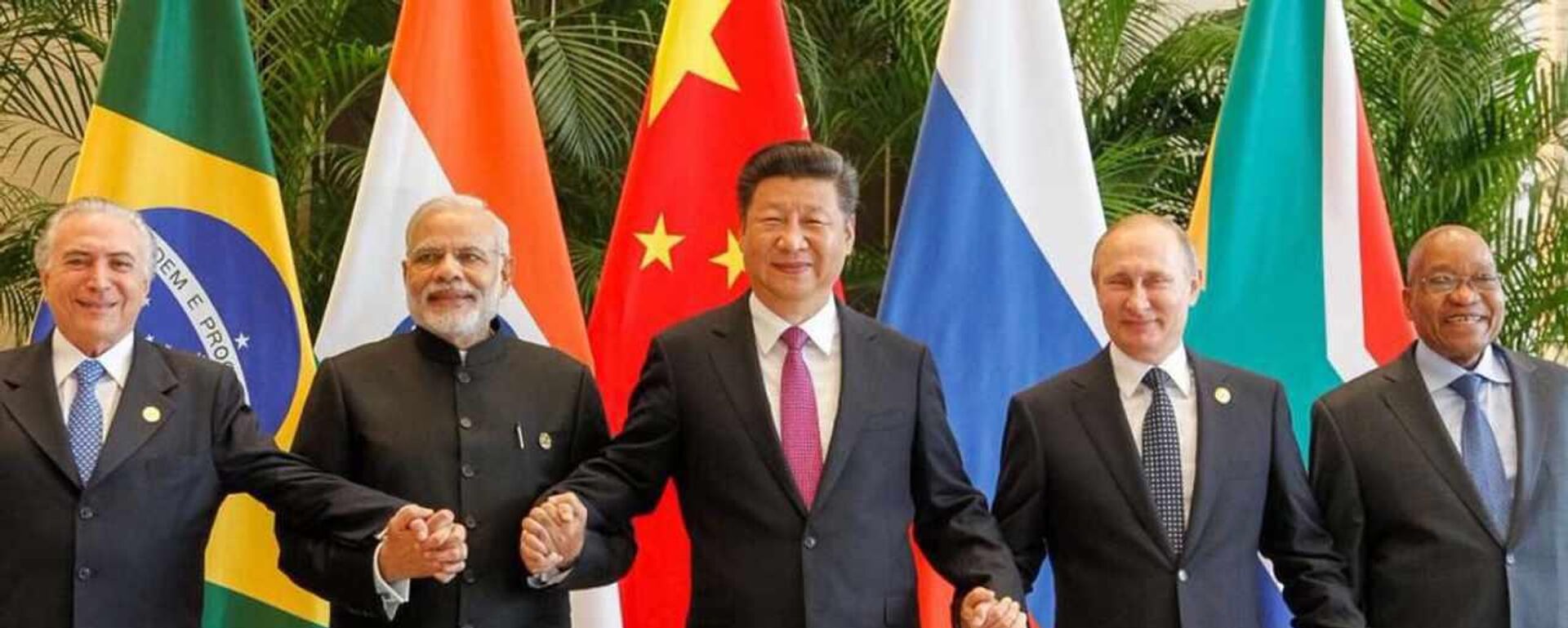 BRICS group leaders  - Sputnik India, 1920, 01.07.2024