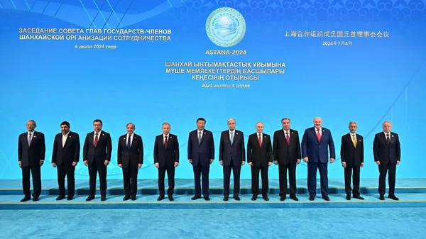Joint photo of the participants of the SCO Council of Heads of States - Sputnik India