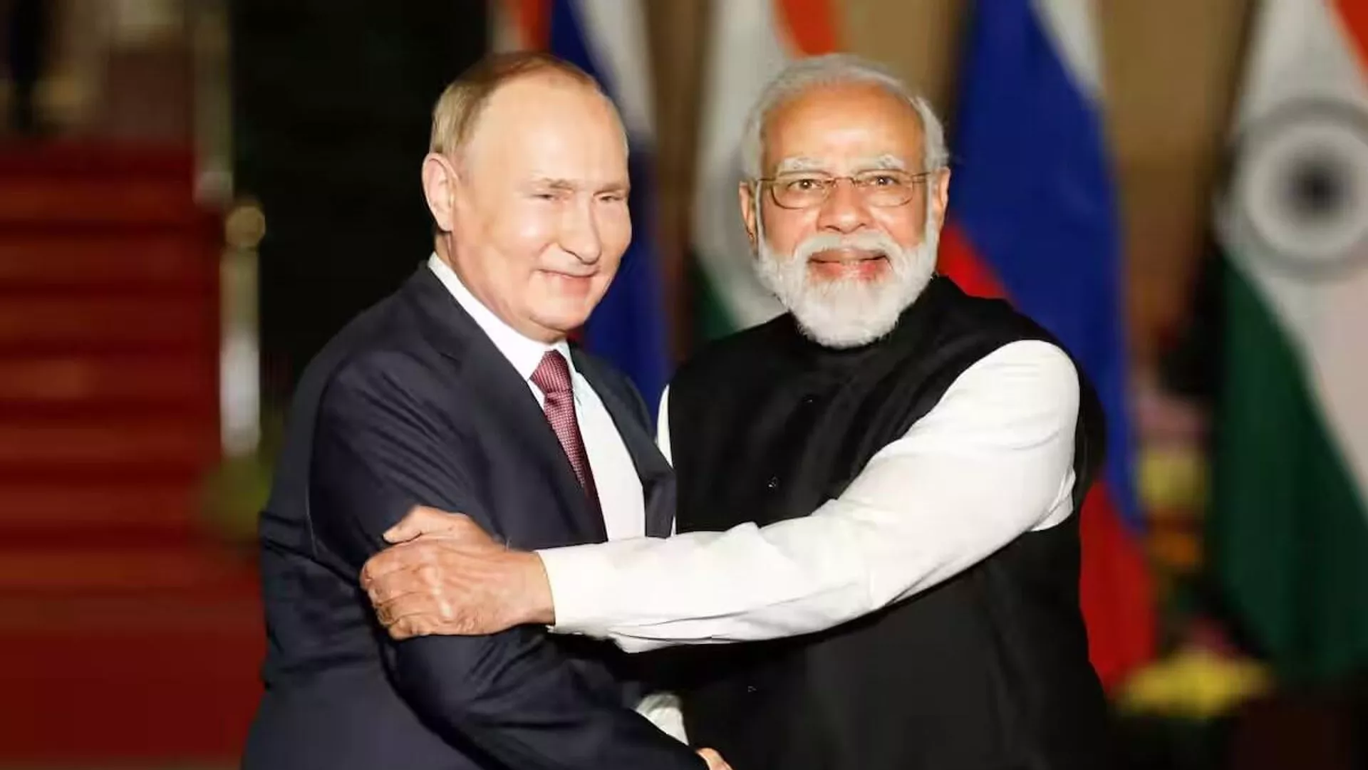 President Vladimir Putin and Prime Pinister Narendra Modi