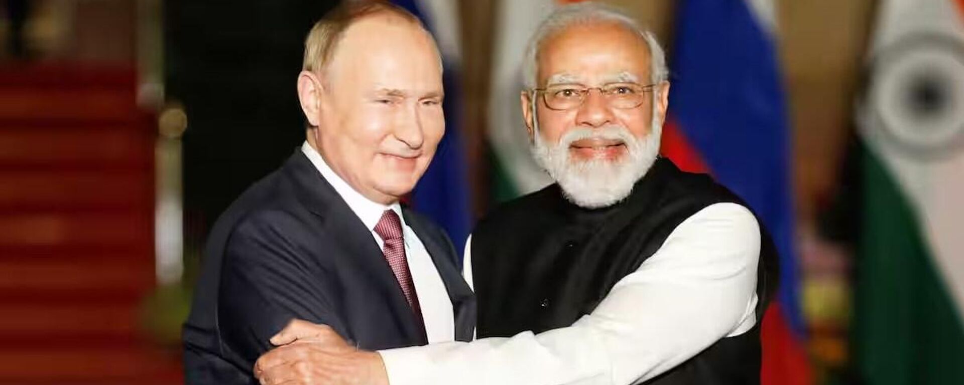 President Vladimir Putin and Prime Pinister Narendra Modi - Sputnik India, 1920, 05.07.2024