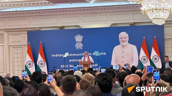 Prime Minister Narendra Modi, Moscow  - Sputnik India