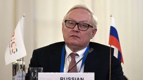 Russia's Deputy Foreign Minister, Sherpa in BRICS, Sergei Ryabkov, at the 1st meeting of Sherpas/Sous-Sherpas of the BRICS countries in St. Petersburg. - Sputnik भारत