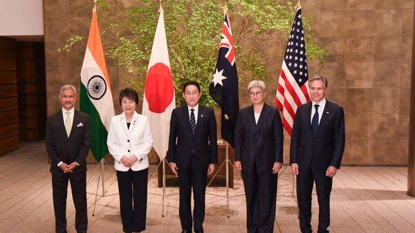 Quad Foreign Ministers meeting in Tokyo, Japan, in 2024. - Sputnik भारत